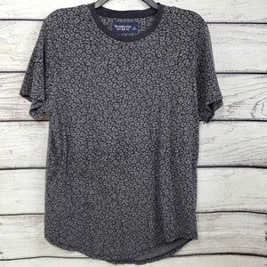 Abercrombie & Fitch Large Navy Floral Top